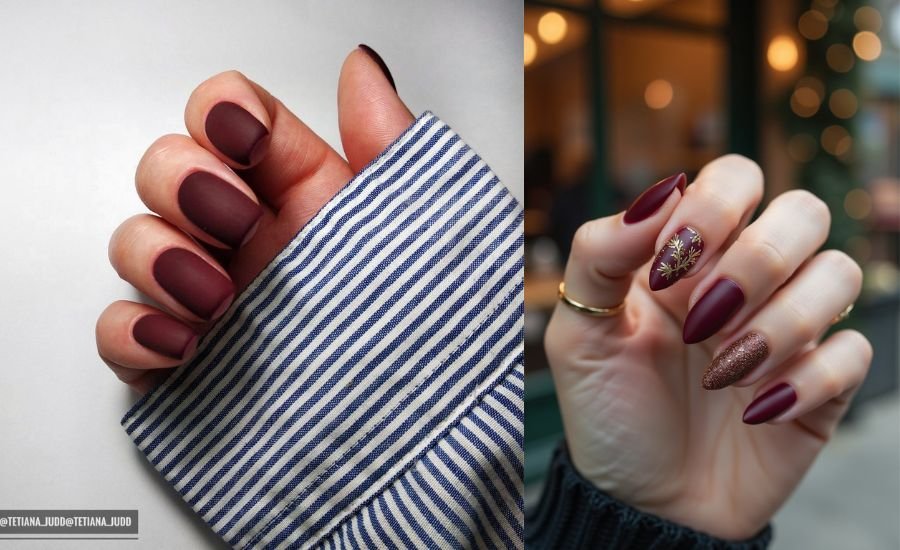 classy winter nails